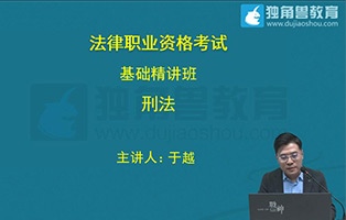 法考-刑法-于越